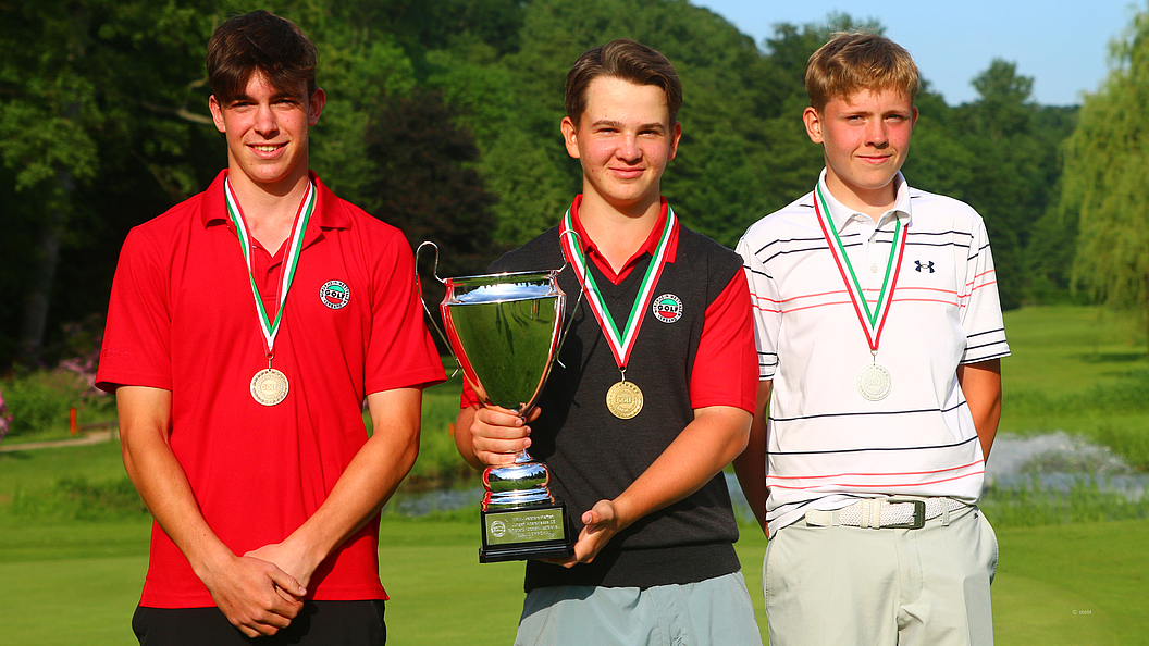 Das Podium der Jungen (© stebl)
