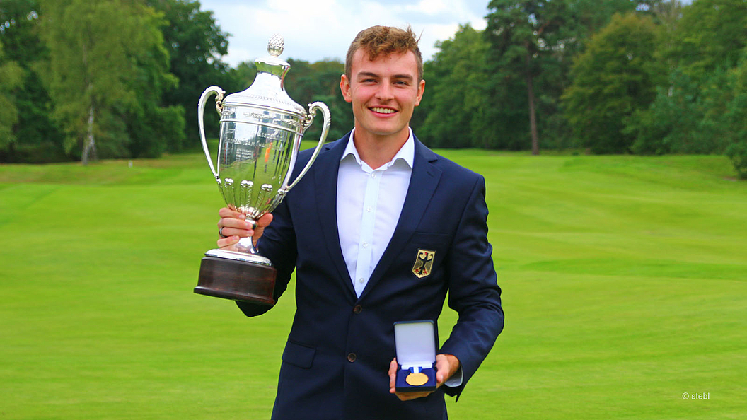 Europameister Jannik de Bruyn vom GC Hösel (Foto: DGV/stebl)