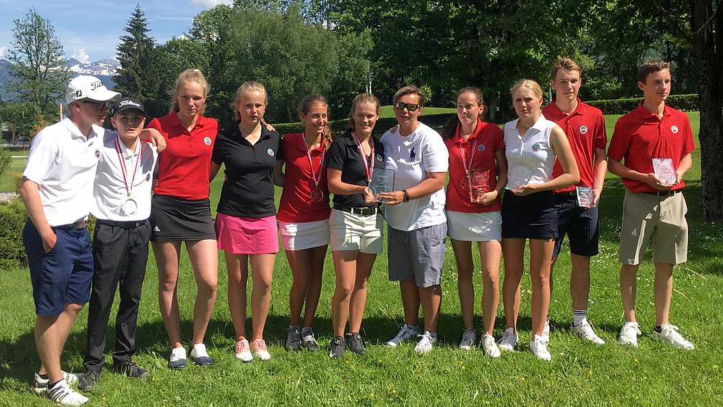 Das erfolgreiche Team aus NRW mit Landestrainerin Alexandra Bönnen (Foto: GVNRW)