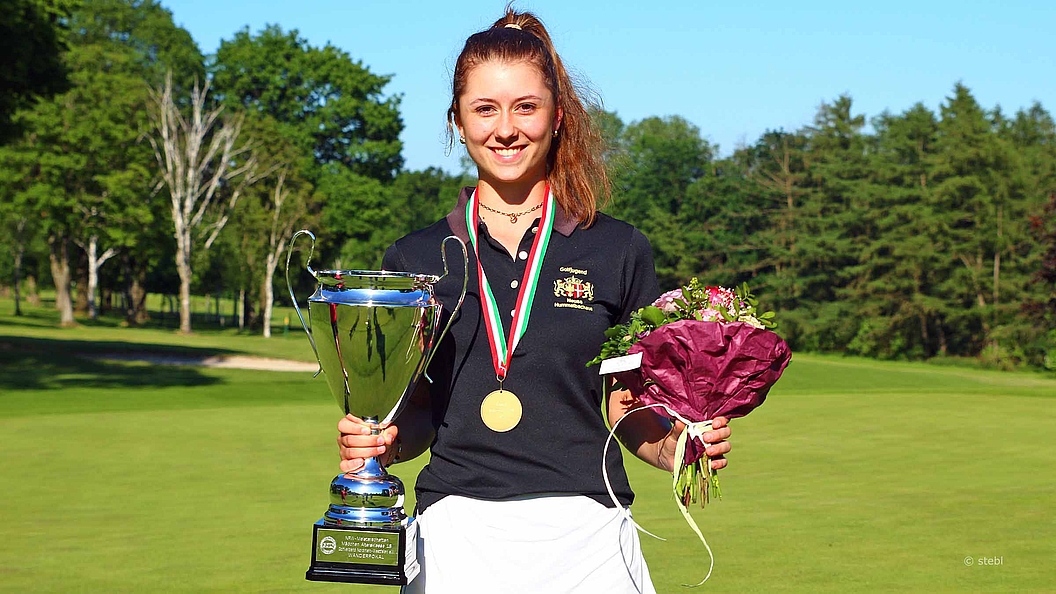 Carolin Alblas (GC Hummelbachaue) gewinnt Gold (Foto: stebl)