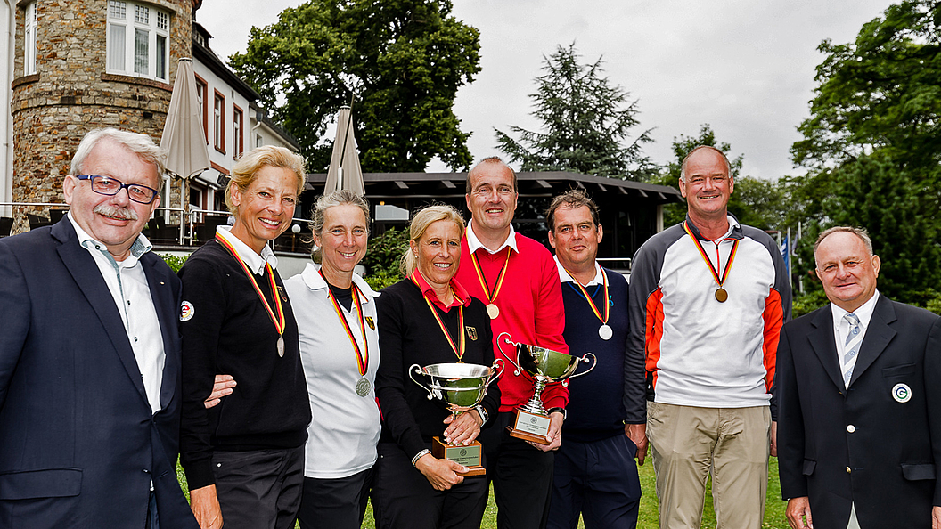 Alle Medaillengewinner (Foto: DGV/Tiess)