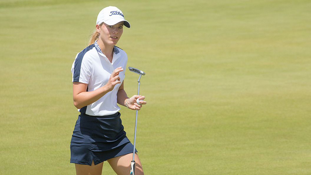 Sophie Witt (@ Tristan Jones/LET) schafft es als Rookie in die Top Ten
