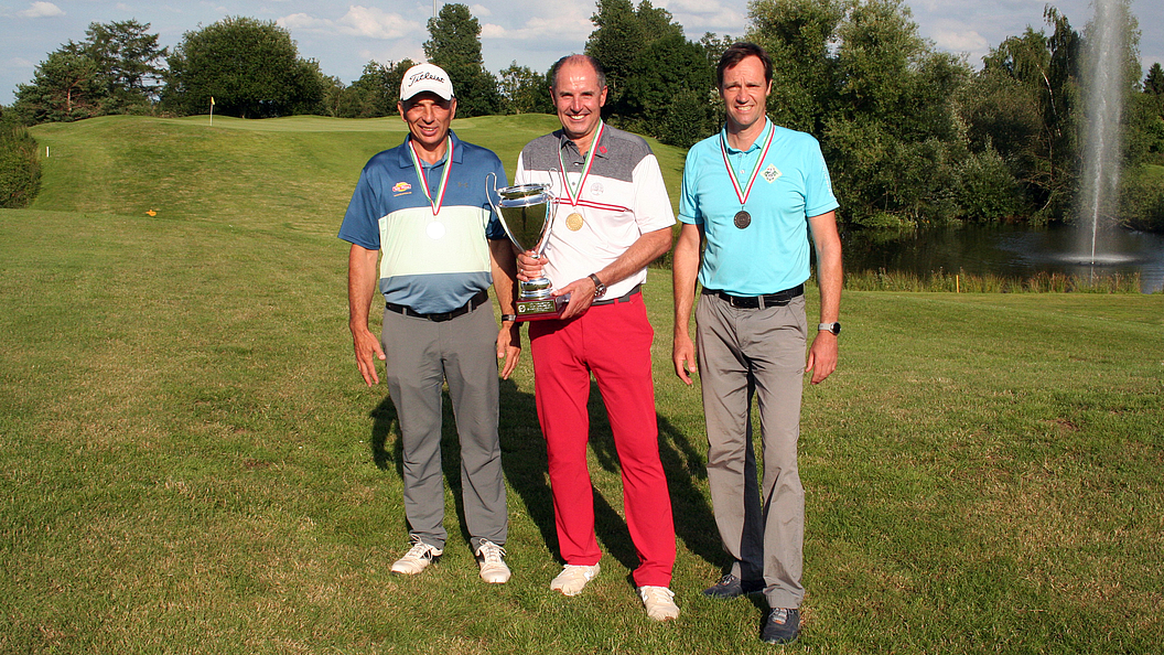Das Herren-Podium (Foto: GV NRW)