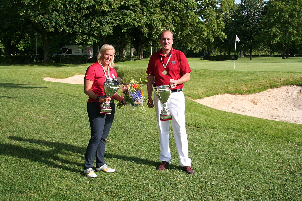 NRW-Meister der AK50: Caroline Effert und Ekkehart H. Schieffer