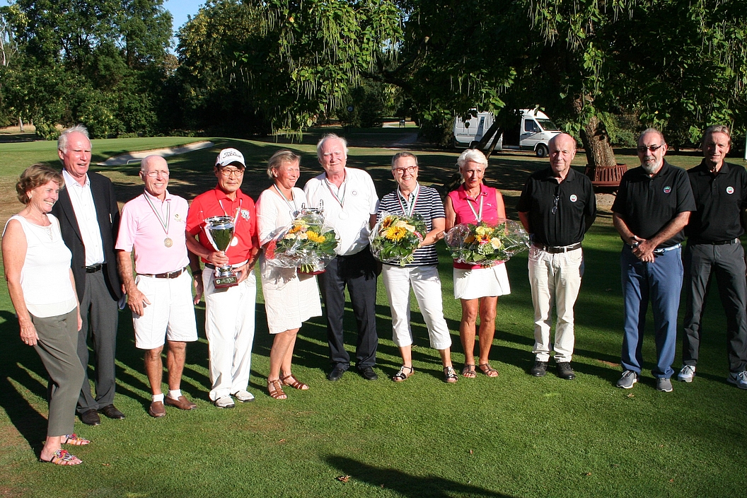 Sieger der AK 65 NRW-Meisterschaft im Krefelder Golfclub