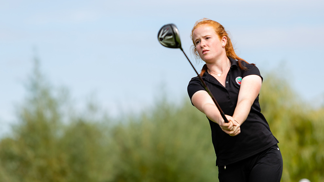 Anna Otten vom Düsseldorfer GC gewann die Silbermedaille (Foto: DGV/Tiess)
