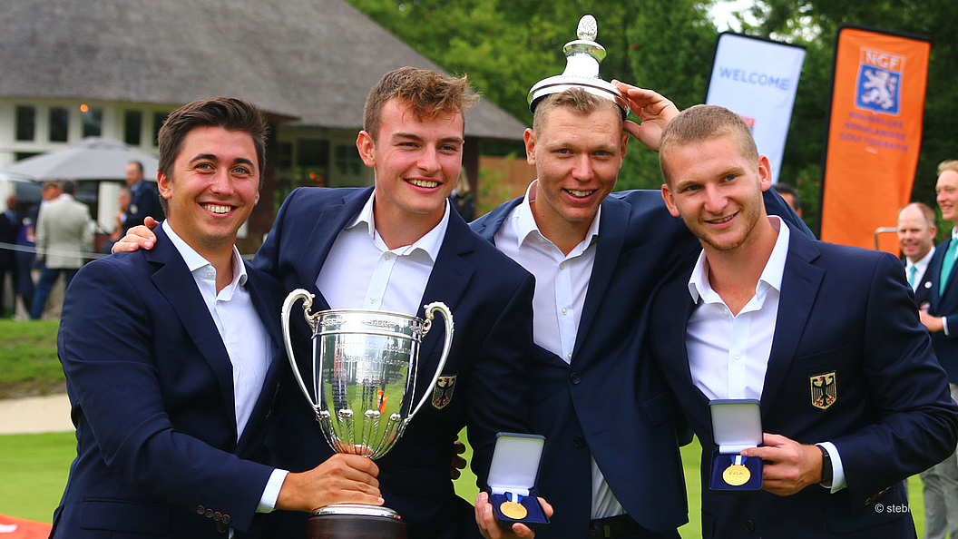Diese vier Athleten haben deutsche Golfgeschichte geschrieben (Foto: DGV/stebl)