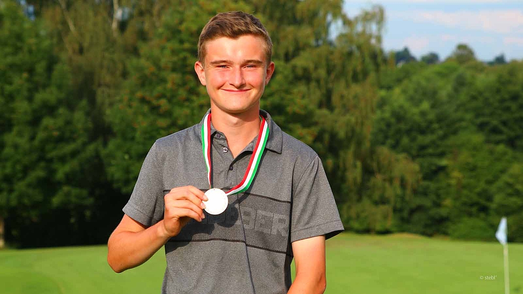 Silber für Max Pieck vom GC Am Alten Fliess (Foto: stebl)