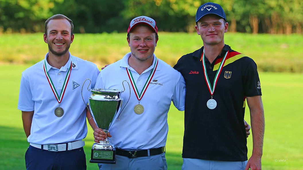 Das Herren-Podium (Foto: stebl)