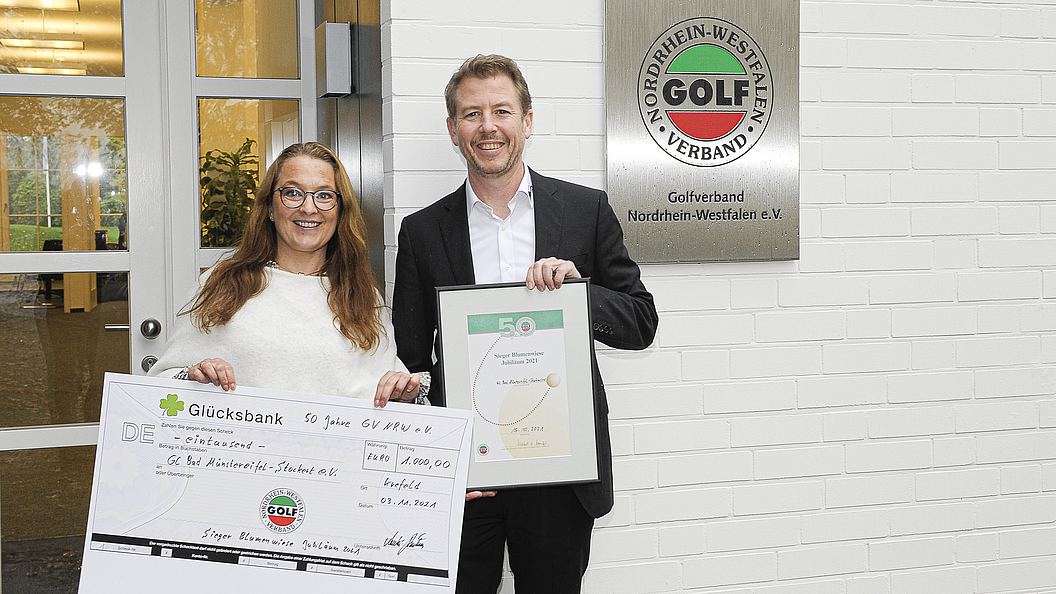Jessica Ludlage und Tilman Wrede (GC Bad Münstereifel)