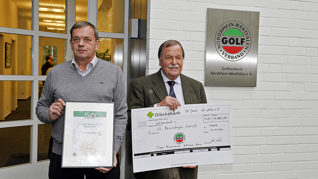 Hans Werner Markmann und Ulrich Roose (GC Ravensberger Land)