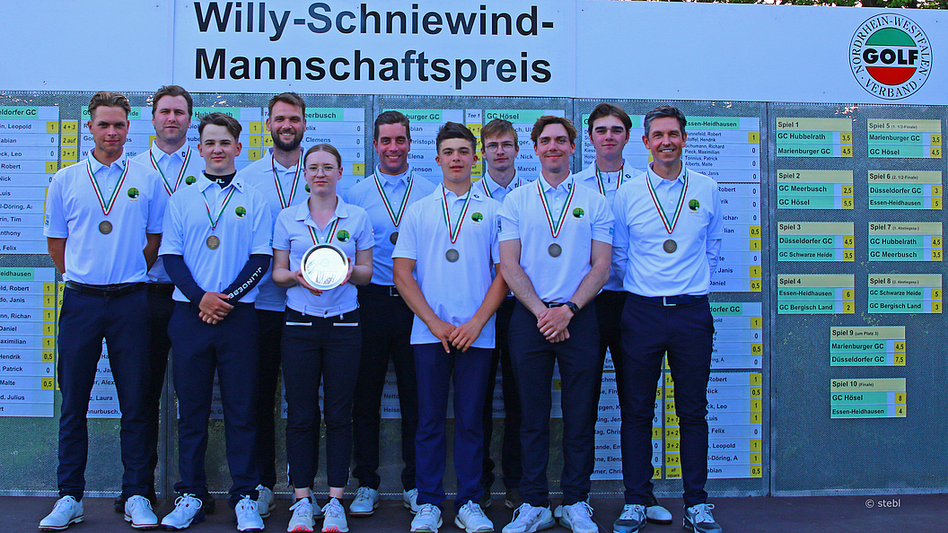 Bronze für den Düsseldorfer GC (© stebl)